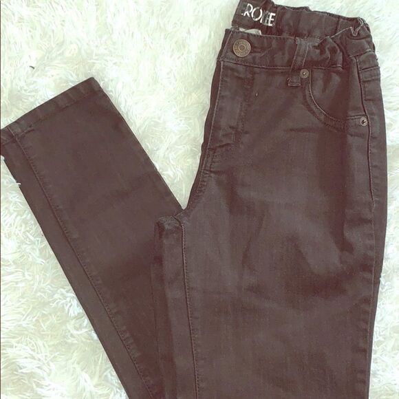Cherokee Girls Super Stretchy Black Jeans - Picture 1 of 7